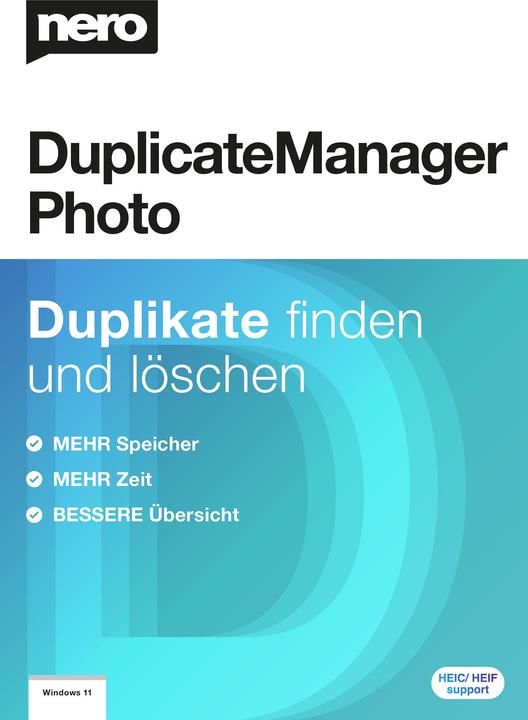 Nero DuplicateManager Photo (1 User, 1 Devices/Users, unlimited)