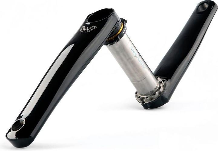 Actual product image Cane Creek eeWings Raven All Road Crank, 68mm, 30mm, titanium, black (170 mm)