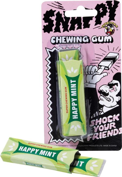 Actual product image Bristol Novelty Chewing Gum Novelty Snappy 12Pack