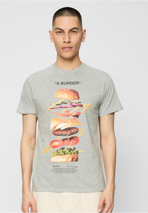 Actual product image Mister Tee MisterTee A Burger Tea - 170279 (S)