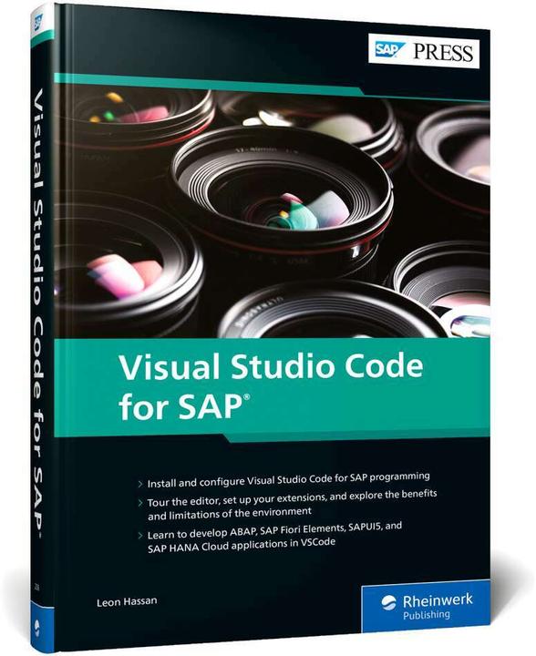 Actual product image Visual Studio Code for SAP (English, Leon Hassan, 2023)