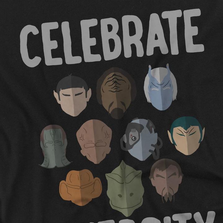 Actual product image Mens The Celebrate Diversity T-Shirt (4XL)
