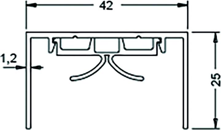 Produktbild Vitris Rahmenprofil ROBUSTUS (1 Stk.)