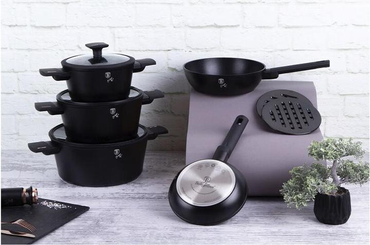Immagine prodotto BerlingerHaus Haus 10-teiliges Kochgeschirr-Set Monaco Collection (Set di pentole e padelle da cucina, Alluminio)