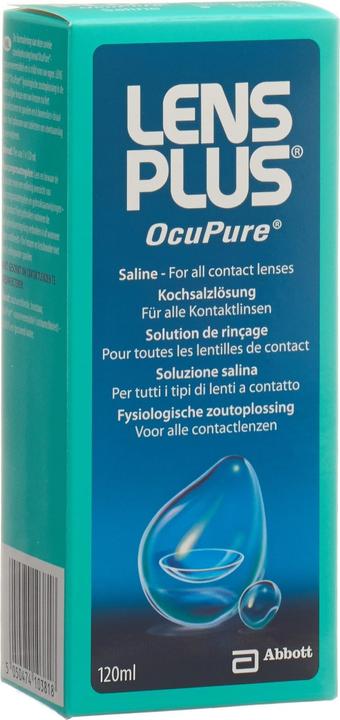 Produktbild Lens Plus OcuPure (Kochsalzlösung Linsenmittel, 120 ml)
