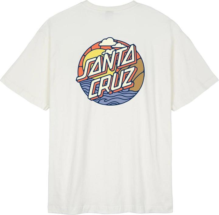 Actual product image Santa Cruz Cliff View Dot T-Shirt (S)