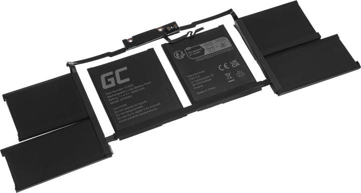 Immagine prodotto GreenCell Batteria per computer portatile A1820 per Apple MacBook Pro 15 A1707 (2016, 2017) (6 Celle, 75000 mAh)