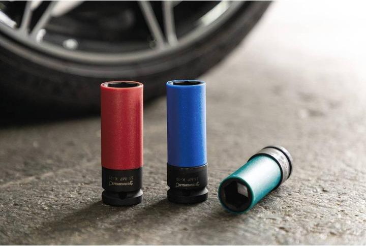 Productafbeelding Stahlwille 51IMP K/3 Set wielmoerdoppen 96838103 (17 mm, 19 mm, 21 mm)
