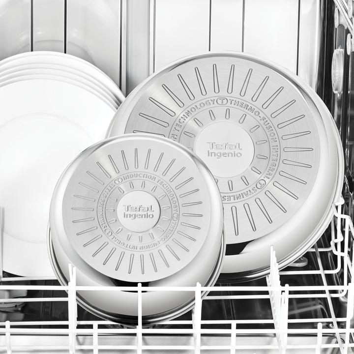 Actual product image Tefal Ingenio Emotion (28 cm, Pan set + pot set, Frying pan, Stainless steel)