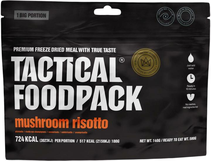 Immagine prodotto Tactical Foodpack Risotto ai funghi BIG 140g (140 g)