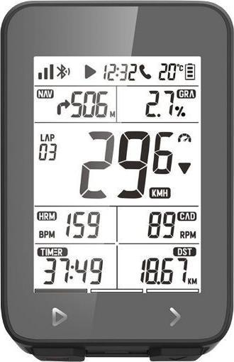 iGPSport gps - speedometer with speed, altimeter, strava compatible temperature - option: cadence, speed and