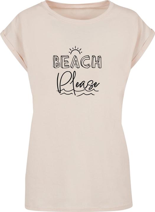 Immagine prodotto Merchcode Maglietta a spalla larga da donna Beach Please - 112615 (M)