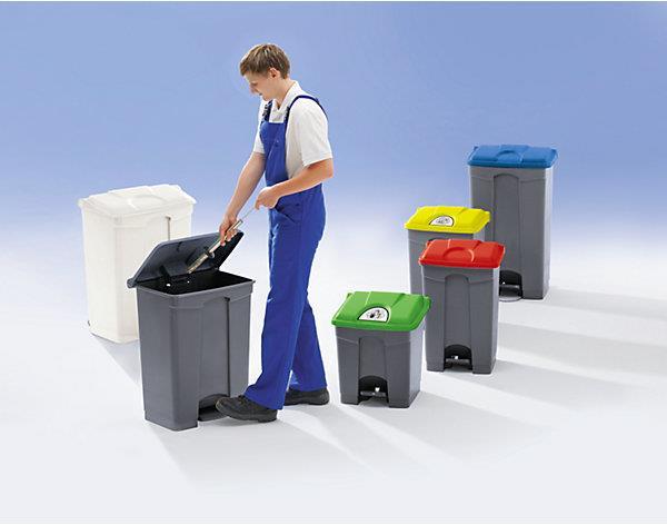 Immagine prodotto kaiserkraft Cestino di plastica a pedali (70 l)