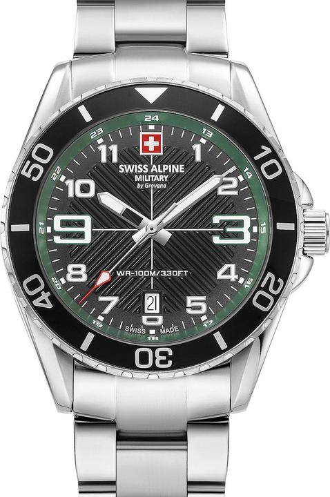 Swiss Alpine Military 7029.1134 Raptor Herrenuhr 42mm 10ATM (Sportuhr, Swiss Made, 42 mm)