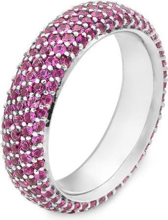 Immagine prodotto Breuning Anello - E. Safir Rosa Scuro (61, Oro 750/18 K)