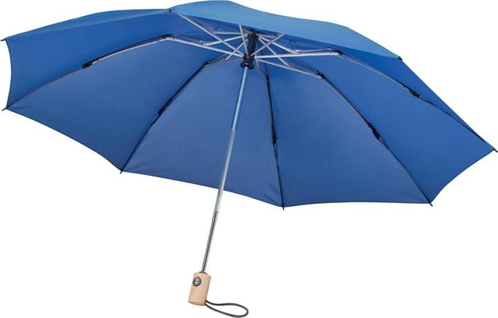 Produktbild MidOcean Leeds Bambus 190T Faltbarer Regenschirm
