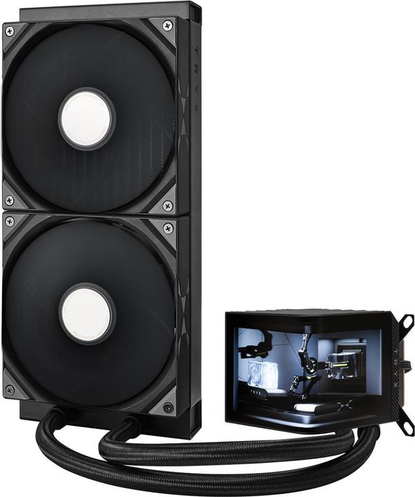 Actual product image TRYX PANORAMA complete water cooling system - 280 mm, black