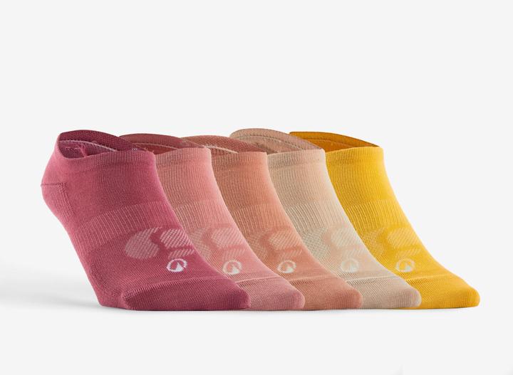 Artengo Chaussettes tennis enfant basses RS160 Plusieurs couleurs Lot de 5 paires. (31, 34)