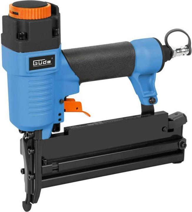 Productafbeelding Güde Perslucht nietmachine / spijkermachine 3 in 1 20 - 40 mm 4 - 7,5 bar + 800 st. spijker / nietenset +