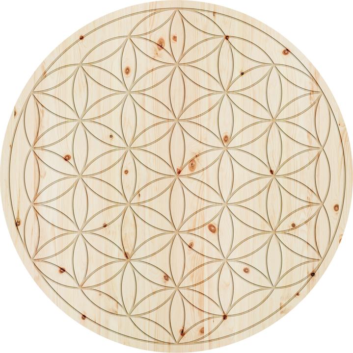 Image du produit ZirbenFamilie Tableau mural "Fleur de vie