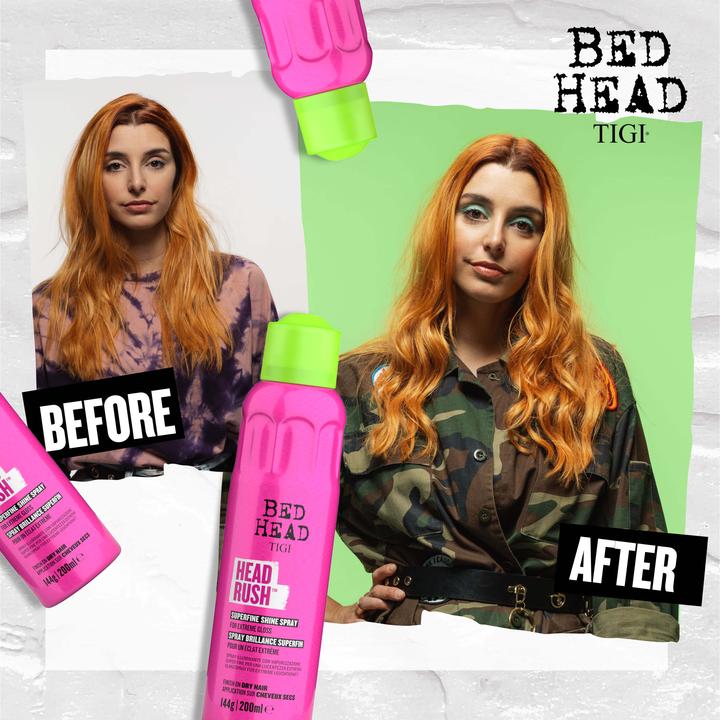 Produktbild Tigi Bed Head Headrush Hairspray 200 ml (200 ml)