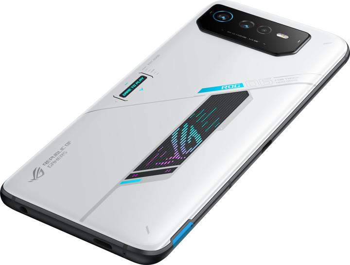 Actual product image ASUS ROG Phone 6 (512 GB, Storm White, 6.78", Dual SIM, 50 Mpx, 5G)