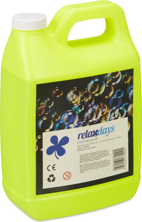 Produktbild Relaxdays Seifenblasennachfüllkanister