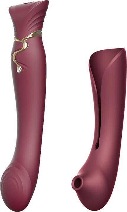 Actual product image Curve Toys Queen G-Spot PulseWave Vibrator