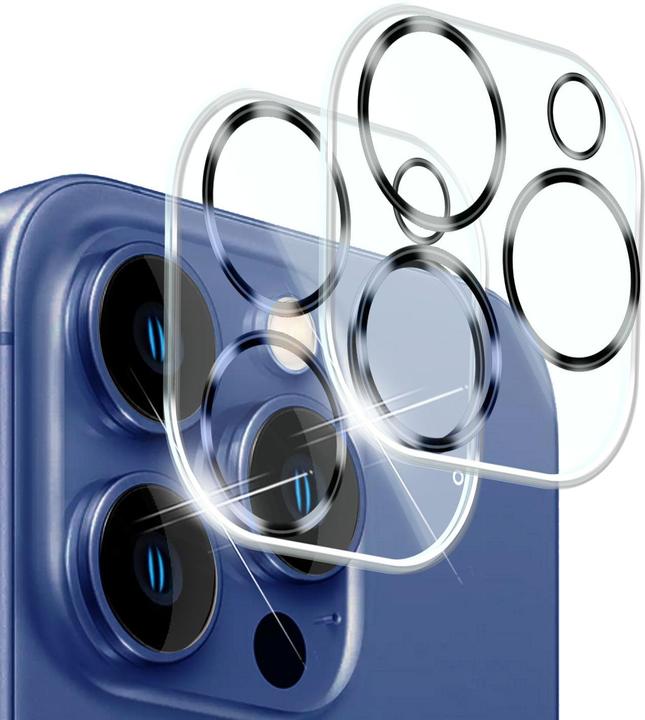 Produktbild Nalia 2x Kamera Schutzglas (2 Stück, Apple iPhone 16 Pro)