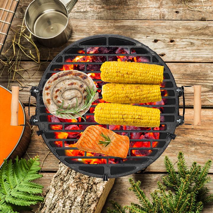 Actual product image Relaxdays Barbecue barrel (45 cm)