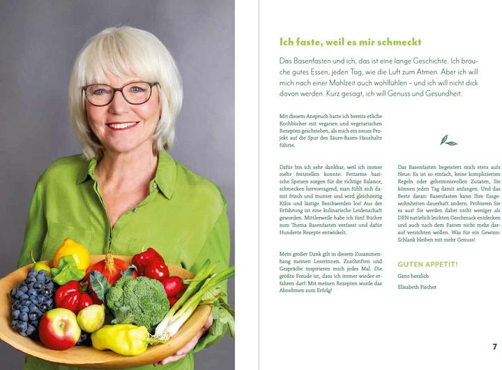 Produktbild Heilsames Basenfasten – Die Bibel (Deutsch, Elisabeth Fischer, 2021)