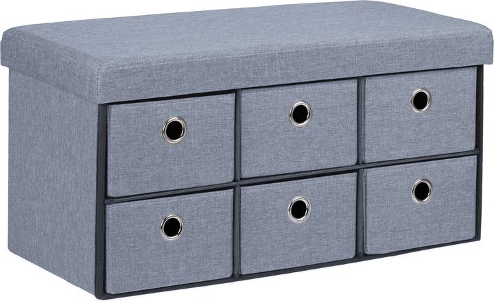 Actual product image Relaxdays bench (76 cm)