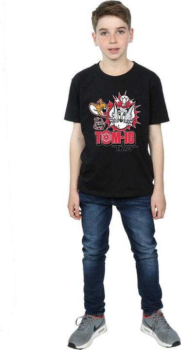 Immagine prodotto Tom & Jerry Tomic Energy Maglietta Ragazzi (152, 158)