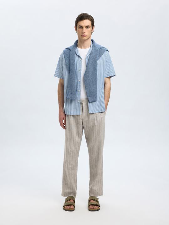 Produktbild Selected Homme Streifen Kurzarmhemd (XL)