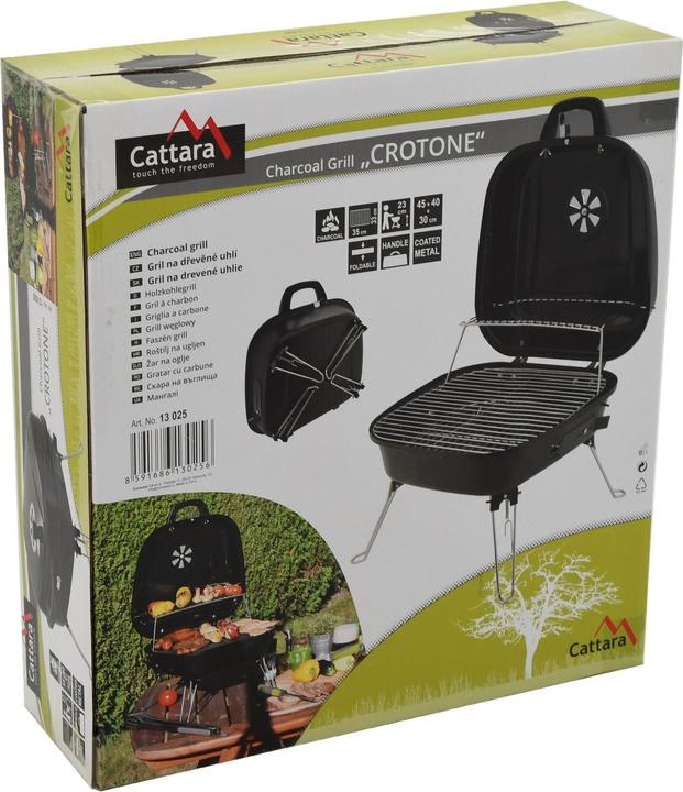 Produktbild Cattara CROTONE Klapp-Holzkohlegrill