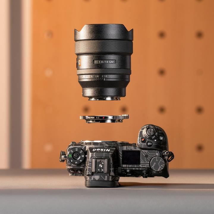 Actual product image Rollei E-Z Adapter für Sony-E-Objektive an Nikon Z-Mount