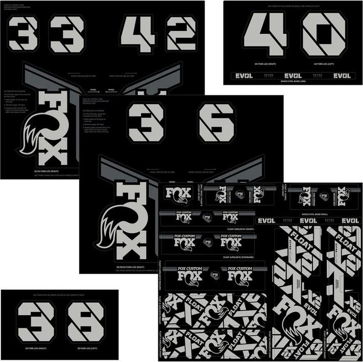 Produktbild Fox Decal 21