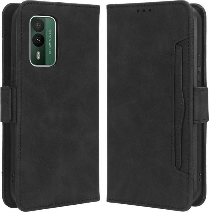 Actual product image Cover-Discount Nokia XR21 - Case with many card slots black (Nokia XR21)