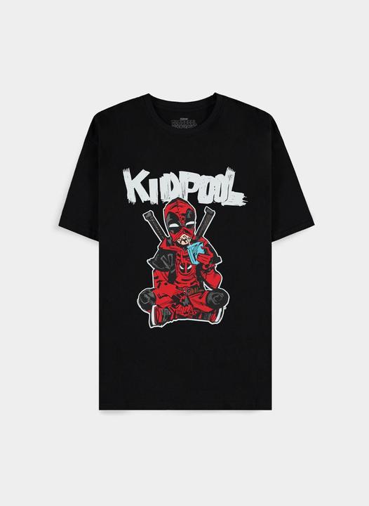 Actual product image Difuzed Deadpool - Kidpool Got The Juice - Men's Short Sleeved T-shirt - 2XL (XXL)