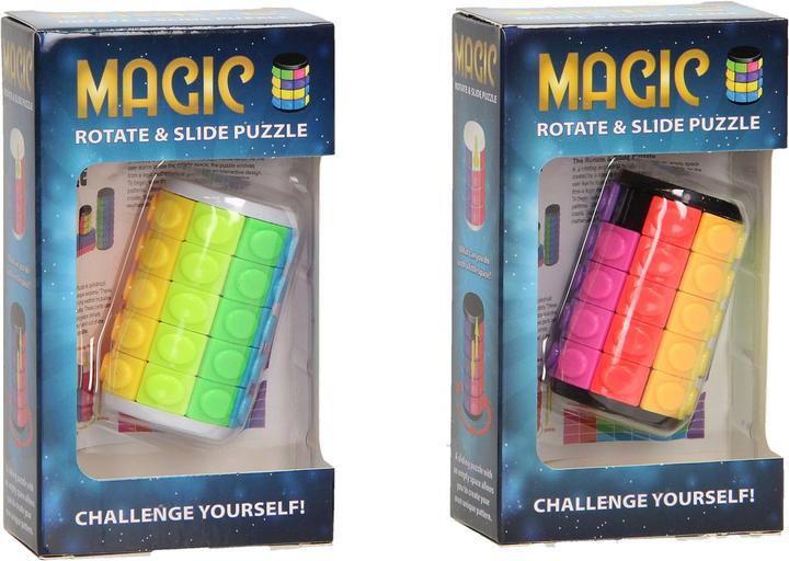 Actual product image Johntoy Cylinder puzzle (English)