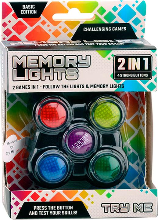 Immagine prodotto Johntoy Gioco Memo Luce e Suono (Tedesco, Francese, Italiano, Inglese)