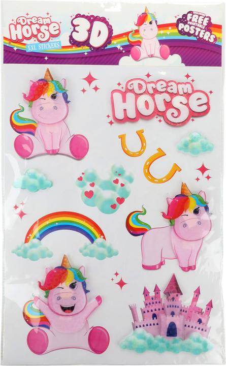 Produktbild Toi-Toys Wanddekoration Aufkleber Einhorn