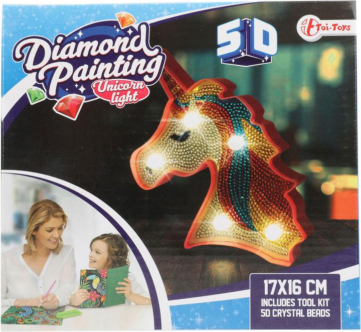 Toi-Toys Diamond Painting Lamp Einhorn