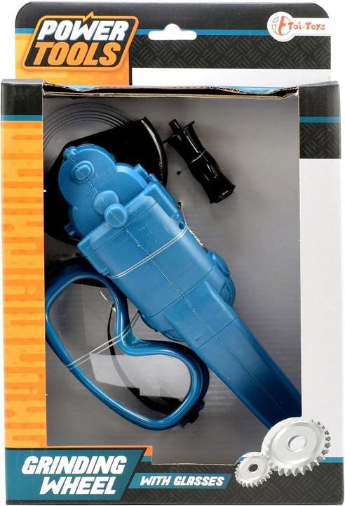 Actual product image Toi-Toys Grinding tool for power tools with safety goggles