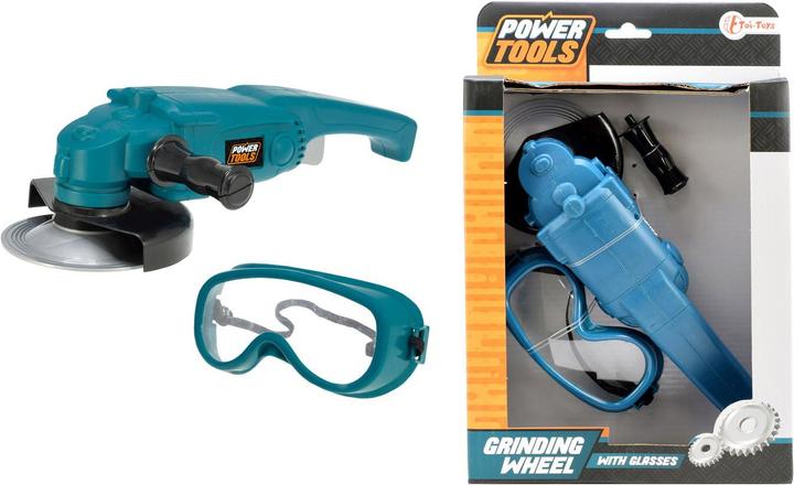 Actual product image Toi-Toys Grinding tool for power tools with safety goggles