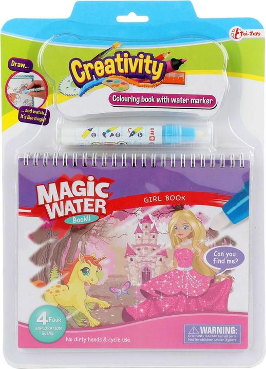 Productafbeelding Toi-Toys Creativiteit Schilderen met Water Prinses met Marker