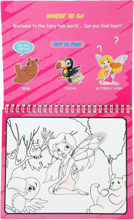 Productafbeelding Toi-Toys Creativiteit Schilderen met Water Prinses met Marker