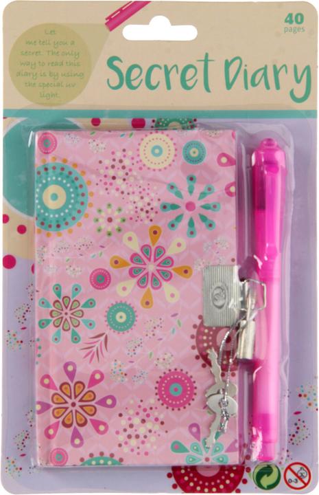 Produktbild Johntoy Geheim Dagboek met Geheimschrift Pen