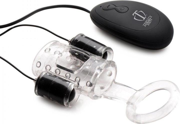 Immagine prodotto Pipedream Doppio stuzzica-cazzo con anello per pene e testicoli (4 cm)