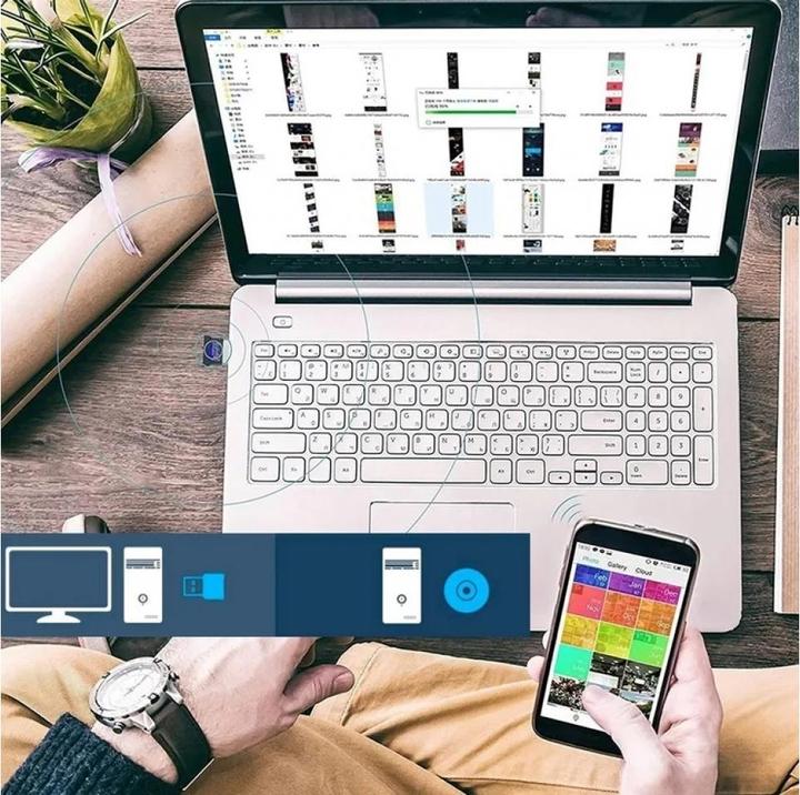 Produktbild PowerGuard CSR 4.0 USB Dongle Bluetooth 4.0 Mini Adapter (Sender & Empfänger)